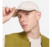 Nike Kappe Club FZ5698-104 – unstrukturiert, gebogener Schirm, Swoosh – Lt Orewood Brn/Sail Größe M