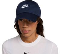 Nike Club Futura Metal Swoosh Cap-Dunkelblau,Weiß