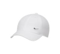 Nike Herren Df Club Baseballkappe, White/Metallic Silver, M-L EU
