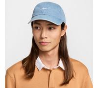Nike Club unstrukturierte Denim-Cap - Blau M/L HF0383-429