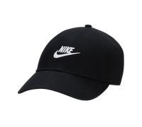 Nike Club unstrukturierte Futura Wash-Cap - Schwarz ONE SIZE FB5368-011