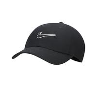 Nike Club Unstrukturierte Swoosh-Cap, Schwarz/Schwarz, FB5369-010, 1SIZE