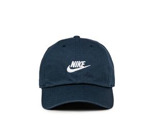 Nike Club Washed Cap L/XL / Obsidian / White