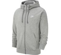 Nike Club Zip Hoodie Dark Grey Heather