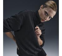 Nike Collection bequemes Oversize-Sweatshirt mit 1/4-Reißverschluss und Logo (Damen) - Schwarz L (EU 44-46) FV7806-010