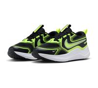 Nike Cosmic Runner Straßenlaufschuh für ältere Kinder Laufschuh, Black/Wolf Grey-Volt, 37.5 EU