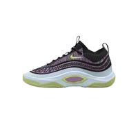 Nike Cosmic Unity 3 Herren-Basketball-Turnschuhe, DV2757, Größe 45, Rush Fuchsia Lemon Twist 500, Schwarz/Lila/Weiß-Schwarz, 44.5 EU