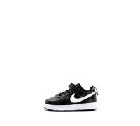 Nike Court Borough Low 2 (GS) Sneaker, Black/White, 35.5 EU