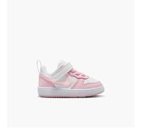 Nike Court Borough Low Recraft Freizeitschuhe Kinder - weiß/rosa - Größe 25 Größe:25