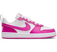 NIKE COURT BOROUGH LOW RECRAFT (GS) WHITE/LASER FUCHSIA 6Y WHITE/LASER FUCHSIA