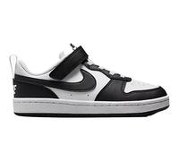 NIKE Court Borough Low Recraft Sneaker, White/Black, 32 EU