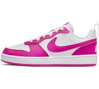 NIKE Kinder Freizeitschuhe COURT BOROUGH LOW RECRAFT (GS) (DV5456) 36 ½ WHITE/LASER FUCHSIA 123