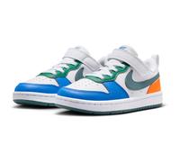 NIKE Court Borough Low Recraft Sneaker jüngere Kinder 140 - white/mineral slate-malachite 35