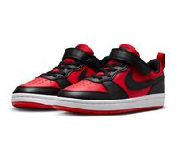 NIKE Court Borough Low Recraft Sneaker Kinder 600 - university red/black-white 31.5