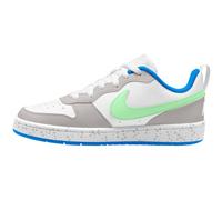 NIKE Court Borough Low Recraft Sneaker Kinder 005 - lt iron ore/vapor green-white-photo blue 40