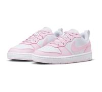 NIKE Court Borough Low Recraft Sneaker Kinder 105 - white/pink foam 35.5