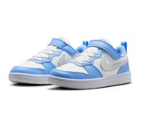 NIKE Court Borough Low Recraft Sneaker Kinder 128 - summit white/vast grey-cobalt pulse 33.5