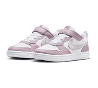 NIKE Court Borough Low Recraft Sneaker Kinder 134 - white/venice-plum fog-white 33