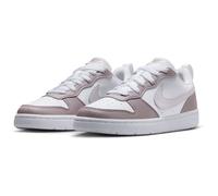NIKE Court Borough Low Recraft Sneaker Kinder 134 - white/venice-plum fog-white 35.5