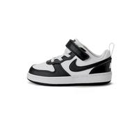 NIKE Court Borough Low Recraft Sneaker, White/Black, 23.5 EU