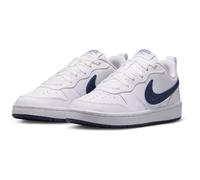 NIKE Court Borough Low Sneaker ältere Kinder 100 - white/midnight navy 36.5