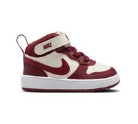Nike Court Borough Mid 2 Tdv Hoher Sneaker Rot, Kinder, Größe: 21, Material: Lederimitat/Textil