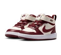 NIKE Court Borough Mid 2 Baby-Sneaker 013 - soft pearl/dark team red 26