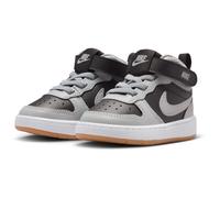 NIKE Court Borough Mid 2 Baby-Sneaker 016 - black/lt smoke grey-white-gum med brown 26