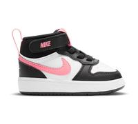 NIKE Court Borough Mid 2 Baby-Sneaker 005 - black/sunset pulse-white 23.5