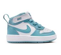 NIKE Court Borough Mid 2 Baby-Sneaker 129 - white/denim turq 27