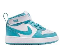NIKE Court Borough Mid 2 Baby-Sneaker 129 - white/denim turq 26
