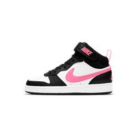 NIKE Unisex Kinder Court Borough Mid 2 (Gs) Dreiviertel Hoch, Black Sunset Pulse White, 36 EU