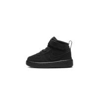 Nike Court Borough Mid 2 Schuh für Babys und Kleinkinder - Schwarz 26 CW5869-001