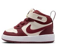 Nike Court Borough Mid 2 Schuh Für Jüngere Kinder, Soft Pearl/Dark Team Red, CD7783-013, 32 EU (1Y US)