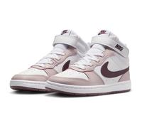 NIKE Court Borough Mid 2 Sneaker jüngere Kinder 118 - white/burgundy crush-platinum violet 28.5