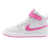 NIKE Court Borough Mid 2 Sneaker jüngere Kinder 135 - white/playful pink 32