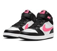 NIKE Court Borough Mid 2 Sneaker Kinder 005 - black/sunset pulse-white 28.5