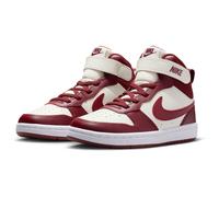 NIKE Court Borough Mid 2 Sneaker Kinder 013 - soft pearl/dark team red 27.5