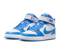 NIKE Court Borough Mid 2 Sneaker Kinder 134 - white/blue crystal-blue crystal-white 38.5