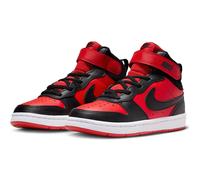 NIKE Court Borough Mid 2 Sneaker Kinder 602 - university red/black-white 34