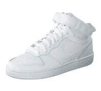 Nike Unisex Court Borough MID 2 (GS) Sneaker, White/White-White, 38.5 EU