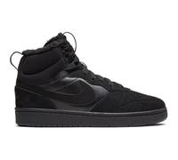 Nike Court Borough Mid 2s Jungen Freizeitschuhe, schwarz, Größe 36 36