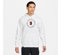 Nike Court Heritage Fleece Hoody M Weiß