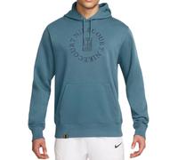 Nike Court Heritage French Terry Tennis Pullover - smoky blue/new slate (L)