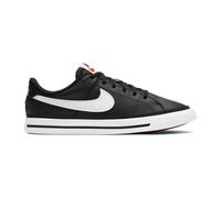 NIKE Court Legacy Sneaker Jungen black/white-gum light brown 37.5