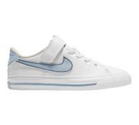 NIKE Court Legacy Sneaker Jungen 129 - white/blue tint-sail 34