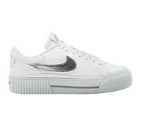 Nike Damen Sneaker COURT LEGACY LIFT HQ2307-100 40 White/Metallic Silver-Light