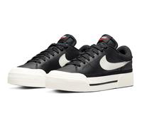 NIKE Court Legacy Lift Plateau Sneaker Damen 001 - black/sail-white-team orange 44.5