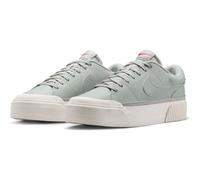 NIKE Court Legacy Lift Plateau Sneaker Damen 003 - light silver/feather-sail-picante red 37.5