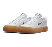 NIKE Court Legacy Lift Plateau Sneaker Damen 100 - white/vintage green-gum yellow-sail 38